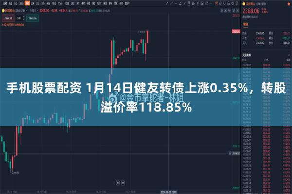 手机股票配资 1月14日健友转债上涨0.35%，转股溢价率118.85%